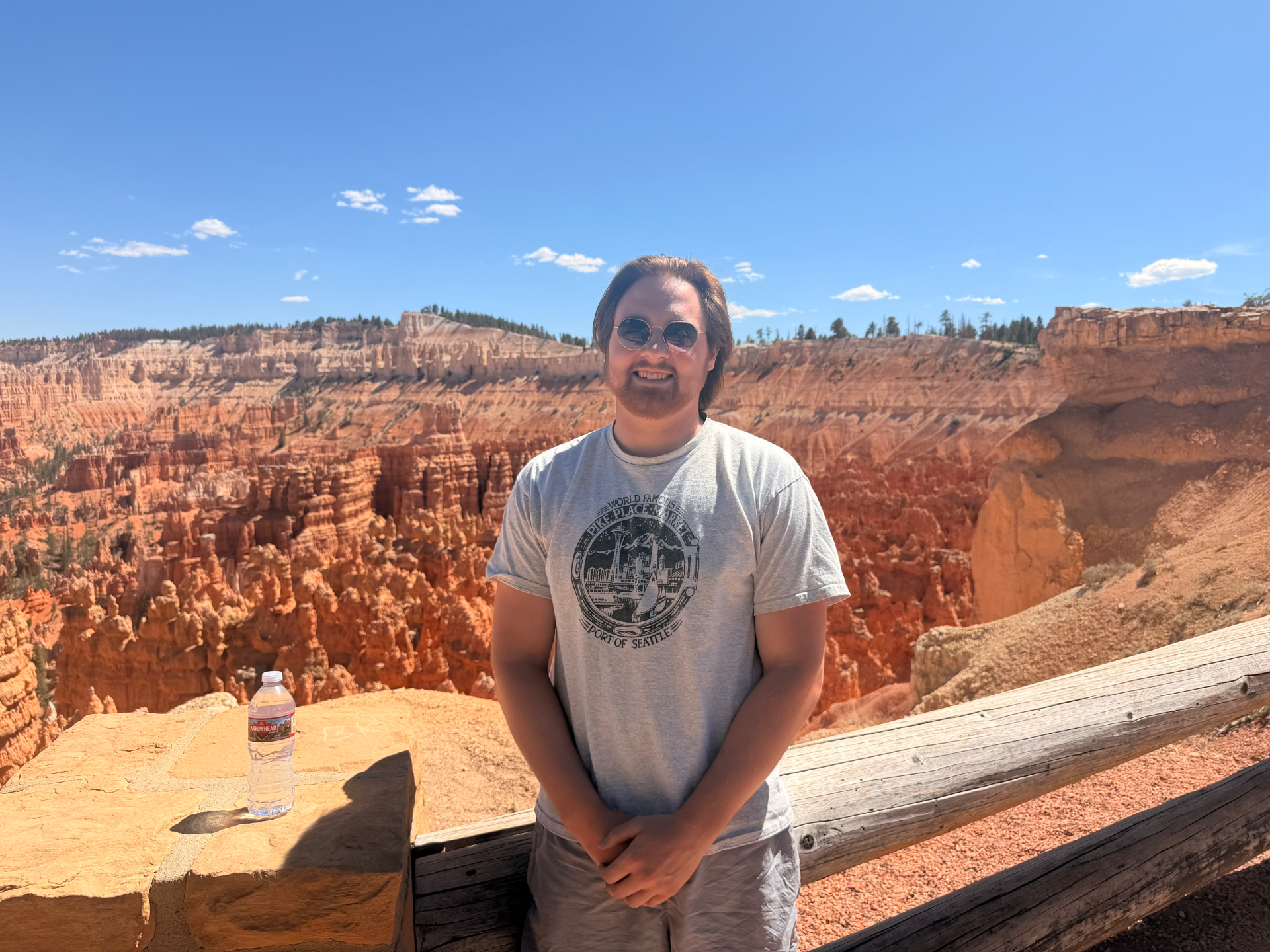 Anthony Albright, founder of MadeforMe, at Bryce Canyon